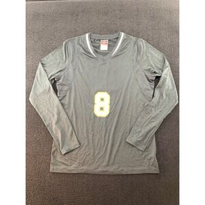Alleson Athletic Womens Long Sleeve Volleyball Jersey Number 8‎ Black Size M
